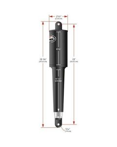 Lenco 102 Series Standard Actuator 12v 414 Stroke-small image