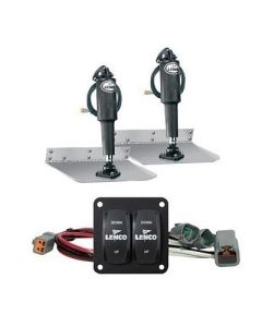 Lenco 12 X 12 Standard Trim Tab Kit WDouble Rocker Switch Kit-small image
