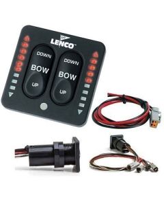 Lenco Led Indicator Integrated Tactile Switch Kit WPigtail FSingle Actuator Systems-small image