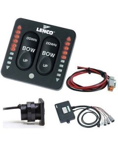 Lenco Led Indicator TwoPiece Tactile Switch Kit WPigtail FSingle Actuator Systems-small image