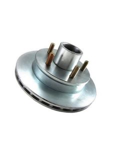 Load Rite Rotor Complete Kit Vented 975 Integral, No Grease 5 Stud Dacromet Finish Knott-small image