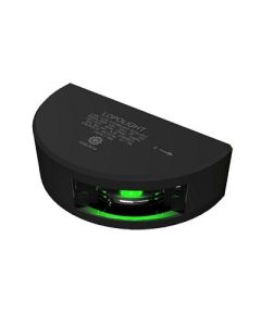 Lopolight Starboard Sidelight Vertical Mount Black Housing 2nm Green-small image