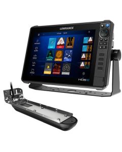 Lowrance Hds Pro 12 WPreloaded CMap Discover Onboard Active Imaging 3In1 Transom Mount Transducer-small image