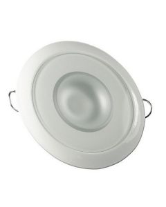 Lumitec Mirage Flush Mount Down Light Glass FinishWhite Bezel 4Color WhiteRedBluePurple NonDimming-small image