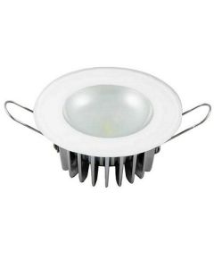 Lumitec Mirage Flush Mount Down Light Glass Finish 3Color RedBlue Non Dimming WWhite Dimming-small image