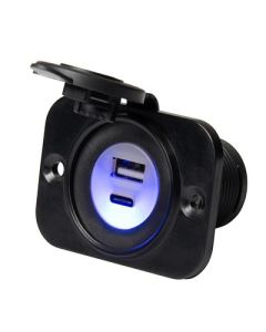 Marinco Sealink Dual UsbAC Combo Charger-small image