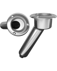 Mate Series Stainless Steel 30 Degree Rod Cup Holder Drain Round Top-small image