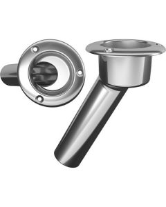 Mate Series Stainless Steel 30 Degree Rod Cup Holder Open Round Top-small image
