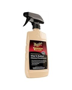 MeguiarS M40 Mirror Glaze Vinyl Rubber Cleaner Conditioner 16oz-small image