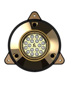 Metro Marine HighOutput Surface Mount Underwater Light WIntelligent Monochromatic LedS Green, 90 Degree Beam-small image