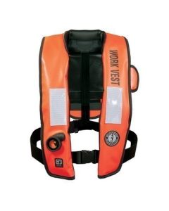 Mustang Inflatable Hit Work Vest Orange-small image