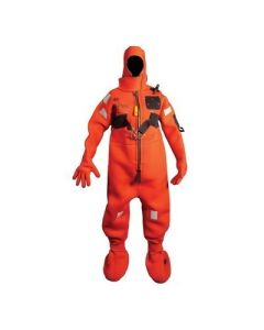 Mustang Neoprene Cold Water Immersion Suit WHarness Adult Oversized Red-small image