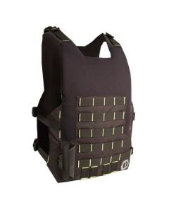 Mustang Rescue Swimmer Vest Fluorescent Yellow Green Black Universal-small image
