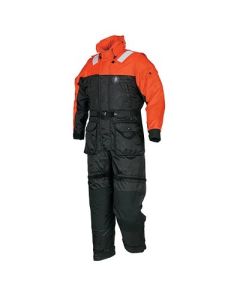 Mustangdeluxe AntiExposure Coverall Work Suit OrangeBlack Large-small image