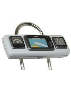 Navpod Gp1604 Systempod PreCut FRaymarine E7E7d 2 Instruments F95 Wide Guard-small image
