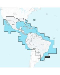 Navionics Nasa004l Mexico, Caribbean To Brazil-small image