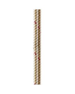 New England Ropes X 35 Nylon Double Braid Dock Line WhiteGold WTracer-small image