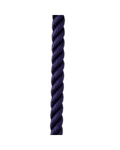 New England Ropes 12 X 25 Premium Nylon 3 Strand Dock Line Navy Blue-small image