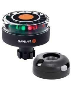 Navisafe Navilight Tricolor 2nm WNavibolt Base Horizontal Mount Black-small image