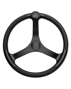 Schmitt Ongaro Primus Wheel 135 Black 34 Tapered Shaft WKnob Finger Grips Black Powder Coat-small image