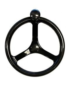 Schmitt Marine Carbon Fiber Primus Wheel WKnob 135 WSanntoprene Finger Grip 34 Tapered Shaft WCf Nut-small image