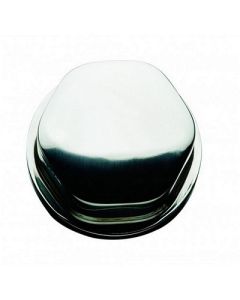 Schmitt Faux Center Nut - Stainless Steel - 1/2"&3/4" Base Included - For Cast Steering Wheels-small image