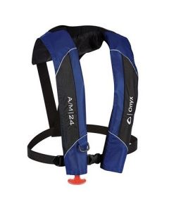 Onyx AM24 AutomaticManual Inflatable Pfd Life Jacket Blue-small image