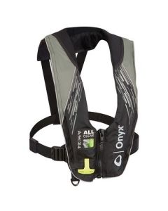 Onyx AM24 Series All Clear AutomaticManual Inflatable Life Jacket Grey Adult-small image