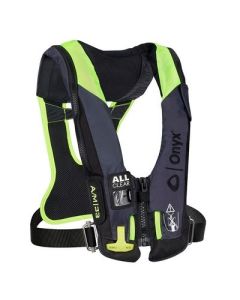 Onyx Impulse AM 33 All Clear WHarness AutoManual Inflatable Life Jacket Grey-small image