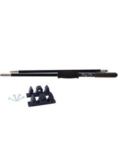 Panther 12 King Pin Anchor Pole 2Piece Black-small image