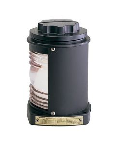 Perko Stern Light Black Plastic, White Light With Gray Tinted Lens-small image