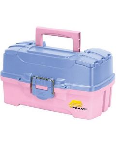 Plano TwoTray Tackle Box WDual Top Access PeriwinklePink-small image