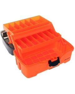 Plano 2Tray Tackle Box WDual Top Access Smoke Bright Orange-small image