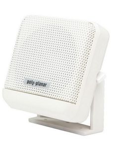 PolyPlanar Vhf Extension Speaker 10w Surface Mount Single White-small image