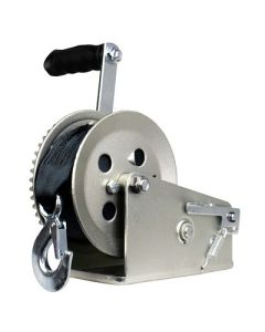 Powerwinch Utility Series Winch 2,500lb, 2 Speed, 8 Crank Arm Zinc-small image