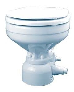 Raritan Sea Era Electric Toilet Marine Size Integral Pump Straight 90 Degree Discharge 12v-small image