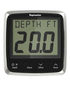 Raymarine I50 Depth Display System WThruHull Transducer-small image
