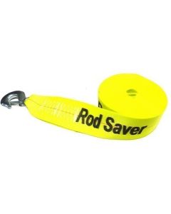 Rod Saver HeavyDuty Winch Strap Replacement Yellow 3 X 20-small image