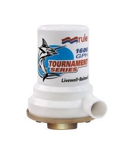 Rule Tournament Series Bronze Base 1600 Gph Livewell Pump-small image