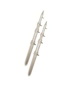 Rupp Top Gun Telescoping Outrigger Poles AluminumSilver 18-small image