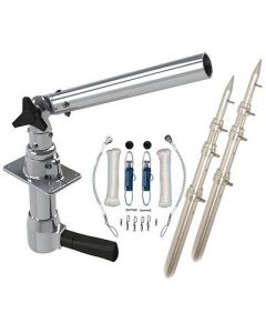 Rupp Revolution Top Gun Package W18 Poles Complete Single Line Rigging Kit WKlickers Release Clips-small image
