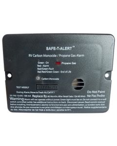 SafeTAlert Combo Carbon Monoxide Propane Alarm Surface Mount Mini Black-small image