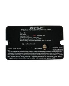SafeTAlert 45Series Combo Carbon Monoxide Propane Alarm Surface Mount Black-small image