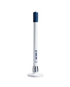 Scout 9 Stubby White Vhf Antenna WQuick Mount Includes 5m Rg58, Mount Integrated Connector Ks10-small image