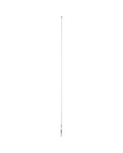 Scout 8 Quickfit White Vhf Antenna W5m Cable Fme Quick 6 Foam Filled 6db Solid Brass Copper Element-small image