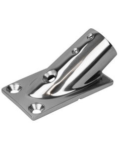 SeaDog Rail Base Fitting Rectangular Base 30 Degree 316 Stainless Steel 78 Od-small image