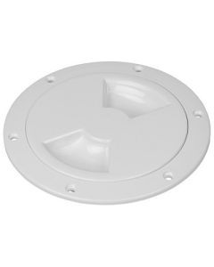 SeaDog Smooth Quarter Turn Deck Plate White 6-small image