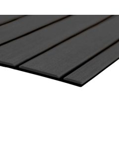 Seadek 40 X 80 6mm Teak Full Sheet Brushed Texture Dark GreyBlack 1016mm X 2032mm X 6mm-small image