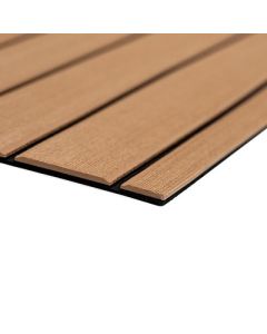 Seadek 40 X 80 6mm Teak Full Sheet Brushed Texture MochaBlack 1016mm X 2032mm X 6mm-small image