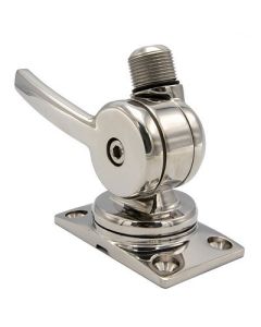 Shakespeare 6187 Sleek Compact Stainless Steel Rotatable 4Way Ratchet Mount-small image